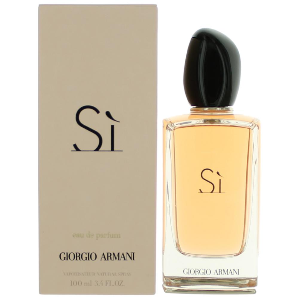 Bottle of Si by Giorgio Armani, 3.4 oz Eau De Parfum Spray for Women